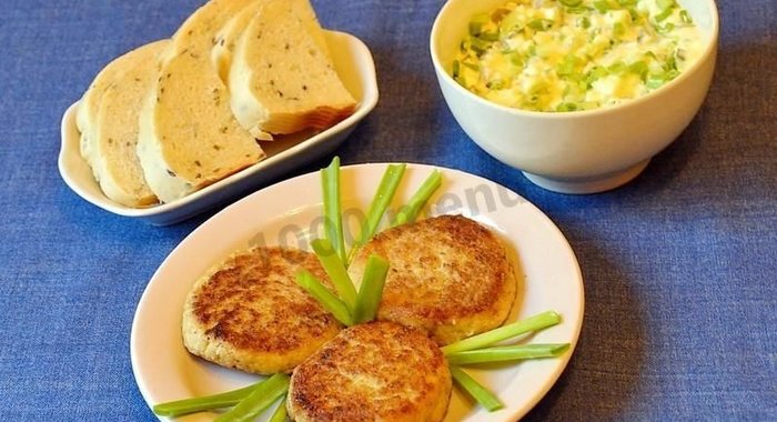 Рыбные котлеты из судака