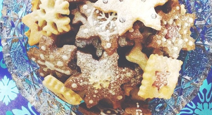 Рождественское печенье на желтках