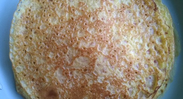 Блины из пшеничной и кукурузной муки