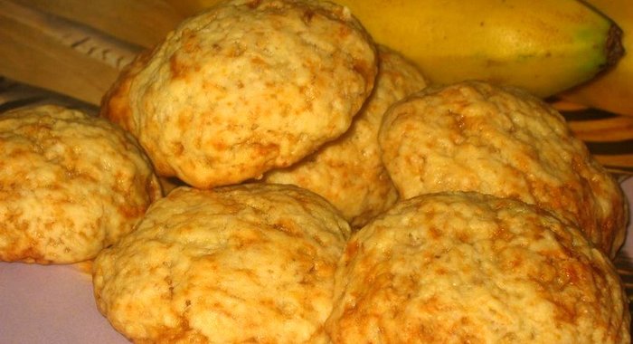 Банановое печенье