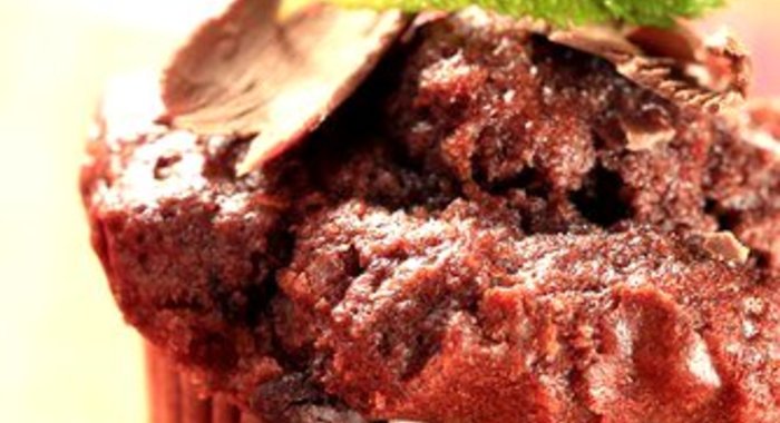 Кексы с шоколадным сыром и джемом