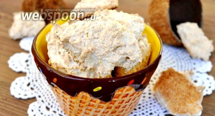 Хрупкое кокосовое печенье