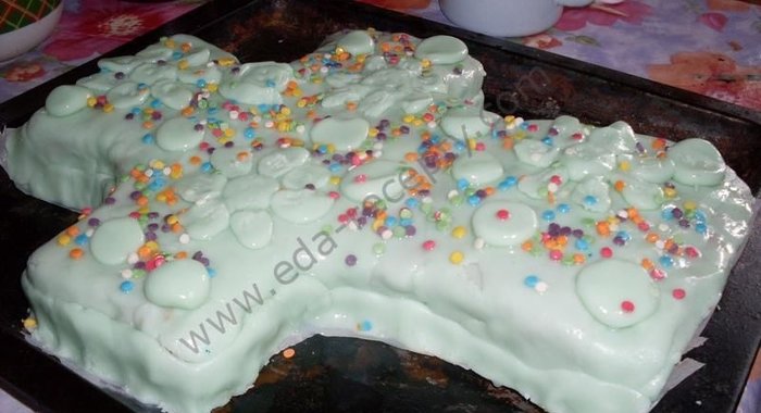 Торт На крестины