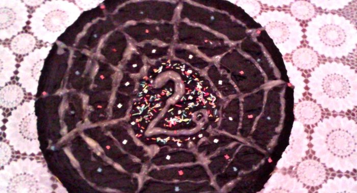 Чёрно-белый торт