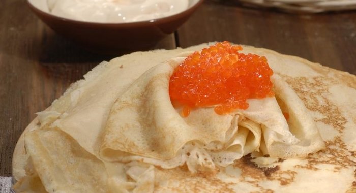 Классический рецепт блинов