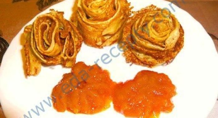 Блинчики Розочки