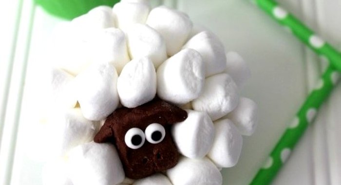 Кексы Овечка