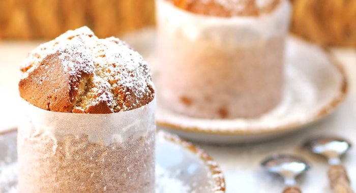 Португальские кексы из рисовой муки Bolos de Arroz