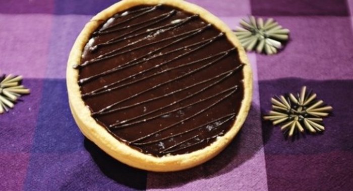 Тарт «Сникерс»