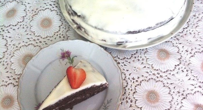 Черемуховый торт со сметанным кремом