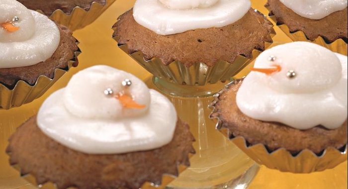 Кексы Снеговики