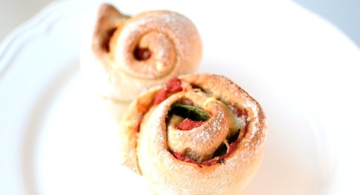 Слойки со шпинатом