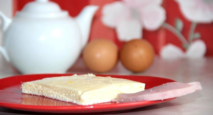 Омлет на пару