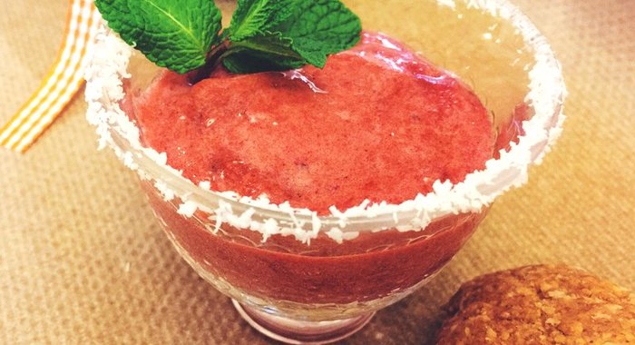 Клюквенный курд