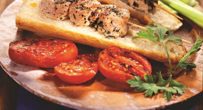 Свиные рулетики с зеленью