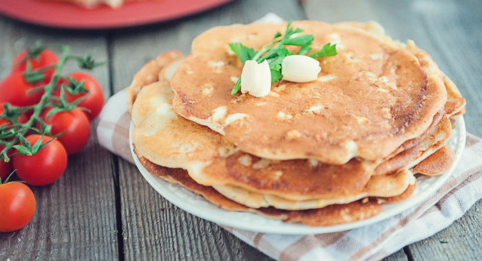 Блинчики с припеком