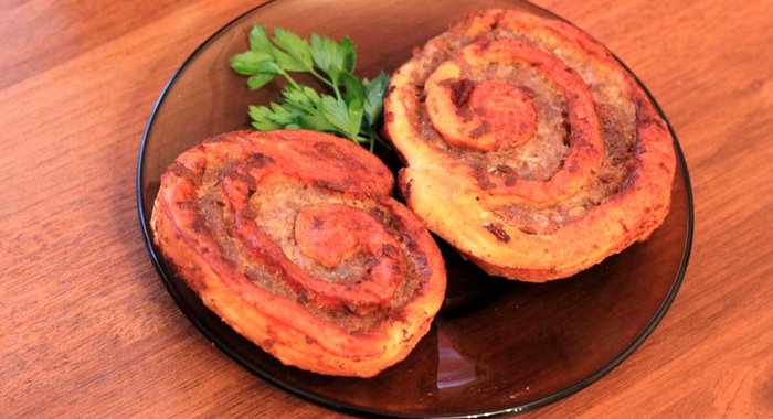 Шанежки с мясом