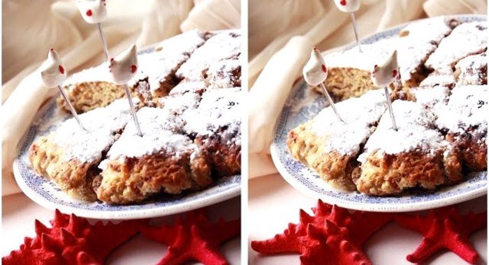 Блонди с бананом и орехами