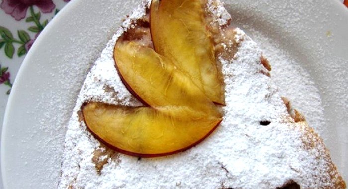 Персиковая запеканка