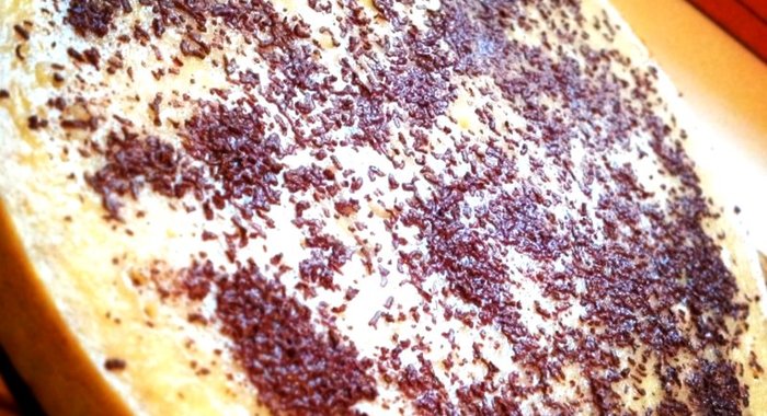 Банановый чизкейк без основы