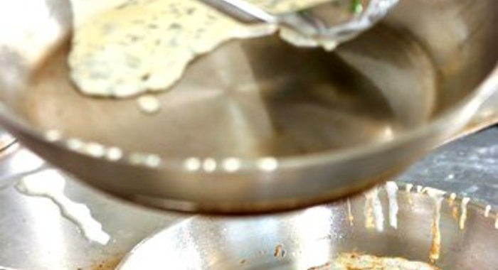 Блины с цукини и морковью