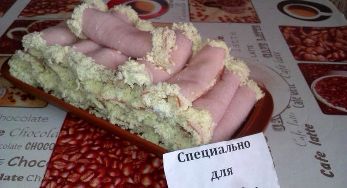 Рулетики фуршетные