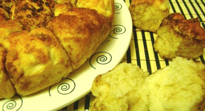 Обезьяний хлеб с корицей