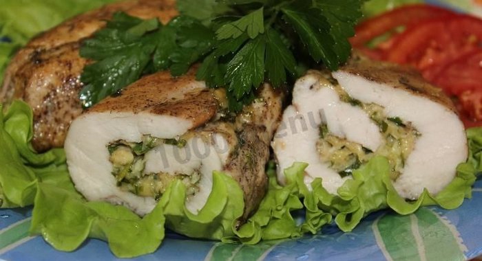 Куриные рулетики Вкусные