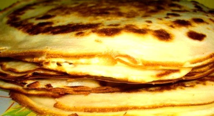 Блины с медом