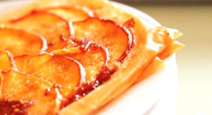 Печенье с персиками