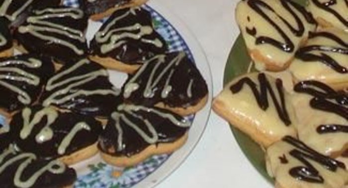 Печенье с шоколадом и имбирем