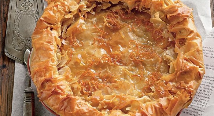 Галактобуреко - сладкий молочный пирог