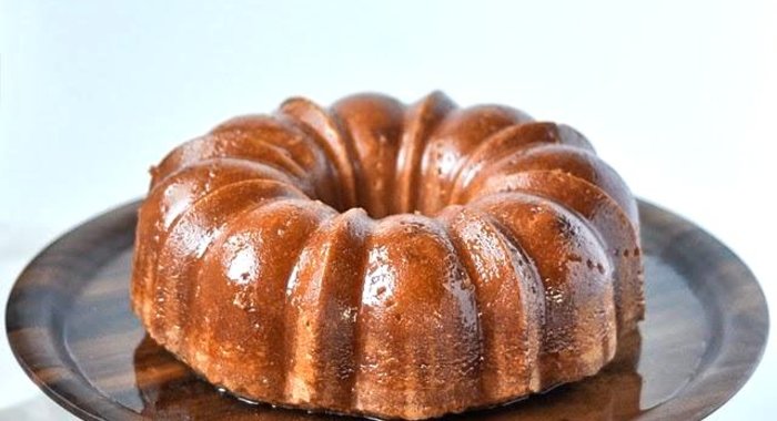 Ромовый кекс с глазурью