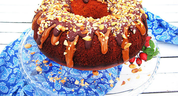 Кекс «Сникерс»