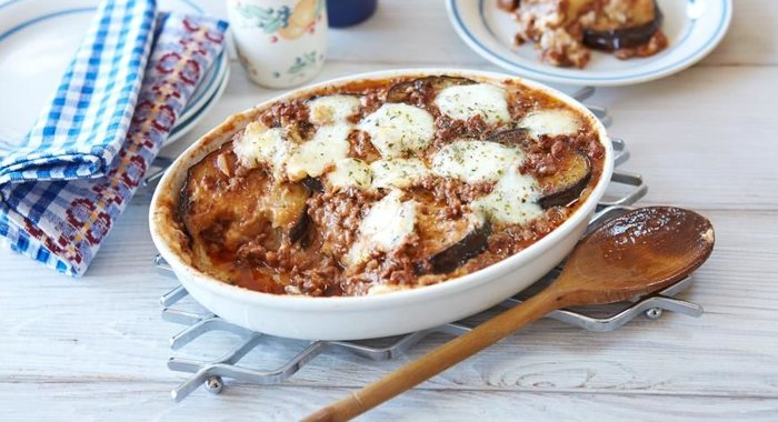 Запеканка из баклажанов Меланзана