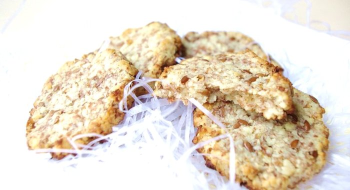 Миндально-лимонные коржики