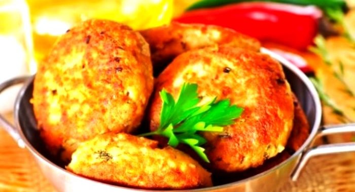 Вегетарианские котлеты в духовке