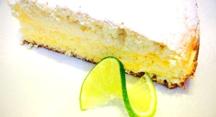 Кокосово-лаймовый торт