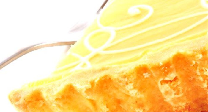 Торт лимонный