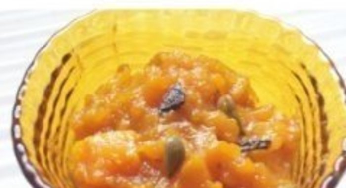 Тыквенное пюре с медом и корицей