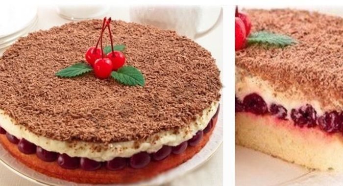 Вишнёвый пирог Наслаждение