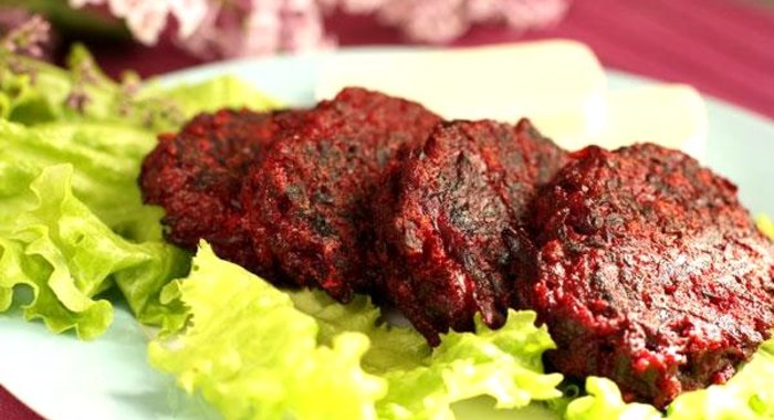 Свекольные котлеты