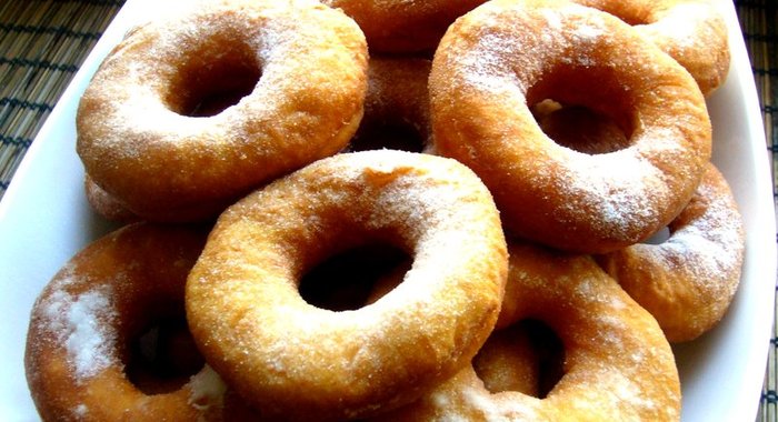 Пончики на кислом молоке