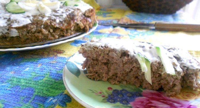 Печеночная запеканка в духовке