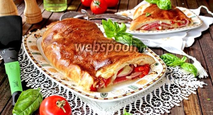 Пицца в рулете