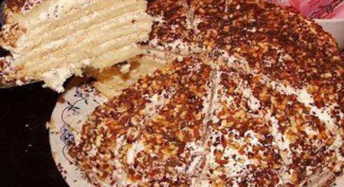 Торт-сметанник