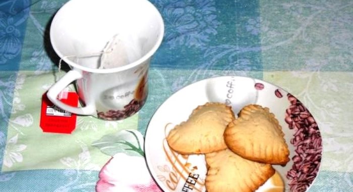 Печенье Сердечки с конфитюром