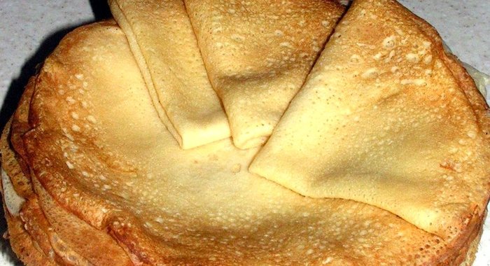 Блины из пшеничной муки