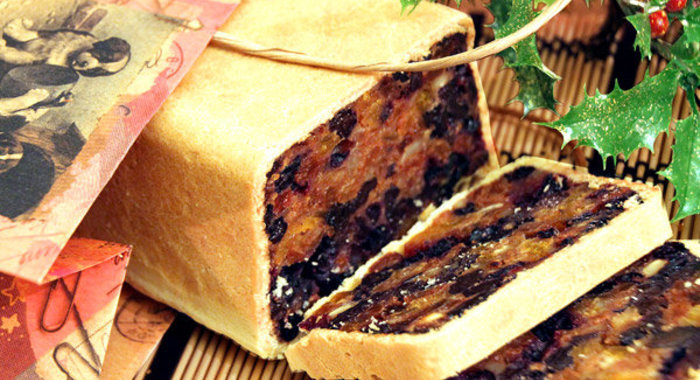 Новогодний Black Bun