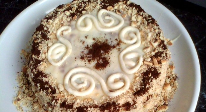 Торт Cекунда без выпечки